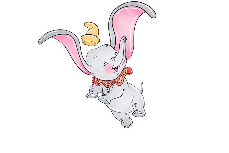 Dumbo - Elefante tierno